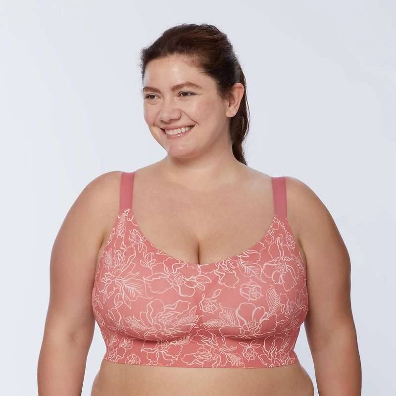 Women's Plus Line Tamer Adjustable Back Clasp Bra
