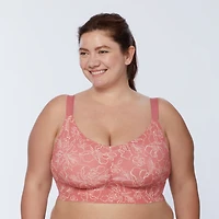 Women's Plus Line Tamer Adjustable Back Clasp Bra