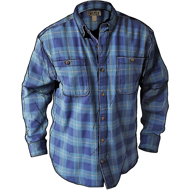 Men's Free Swingin' Flannel Relaxed Fit Shirt