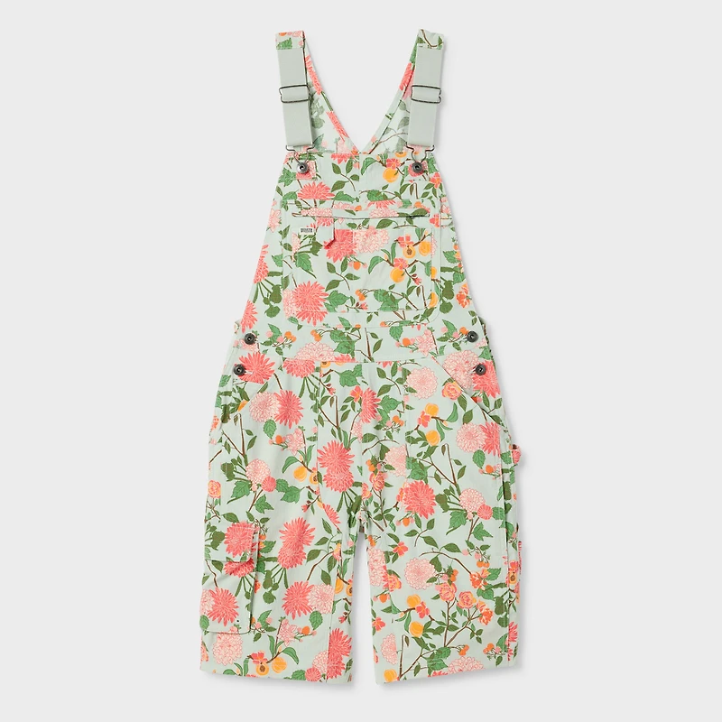 Women's Plus Heirloom Gardening Short Overalls