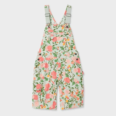 Women's Plus Heirloom Gardening Short Overalls