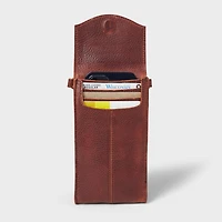 Lifetime Leather Crossbody Phone Case