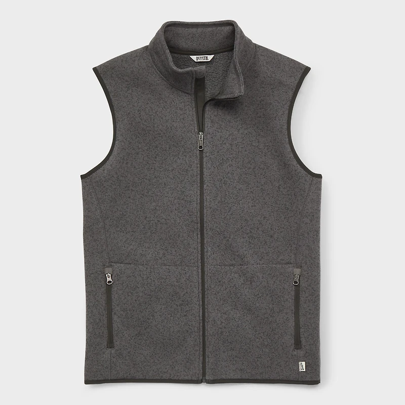 Men's Sweater Fleece Zip Vest
