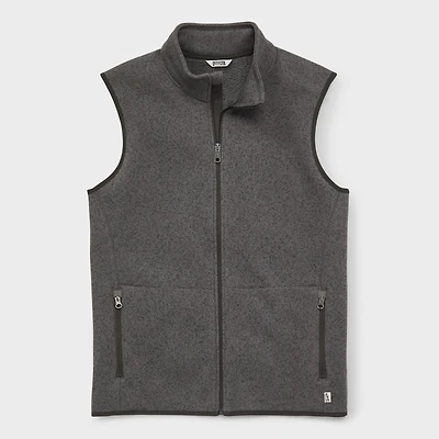 Men's Sweater Fleece Zip Vest