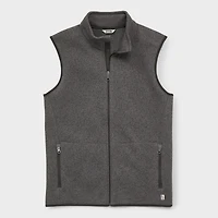 Men's Sweater Fleece Zip Vest