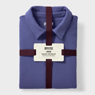 Women's Plus Dang Soft Rib Sleep Set