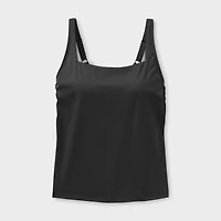 Women's Plus AKHG Lost Lake Built-In Bra Tankini