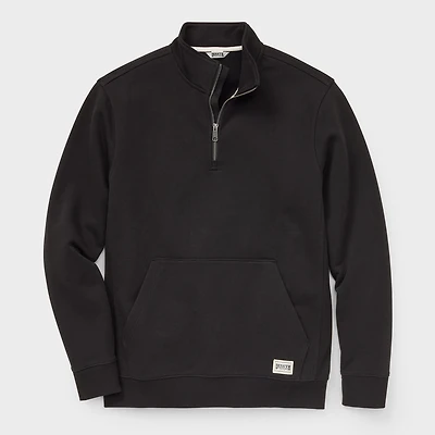 Men's Souped-Up Sweats Pullover Quarter Zip Mock Neck