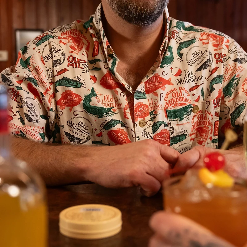 Men's BBQ Relaxed Fit Short Sleeve Shirt