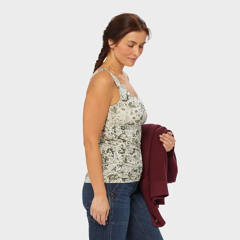 Women's No-Yank Shelf Bra Tank