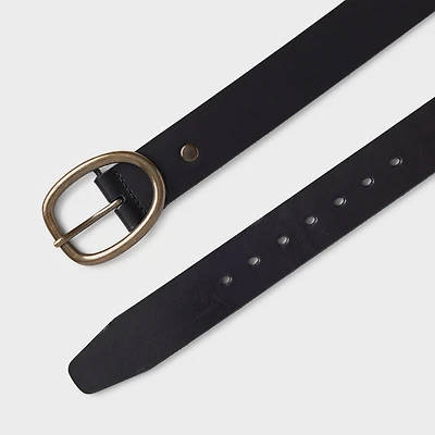 Women's Lightweight Leather Belt