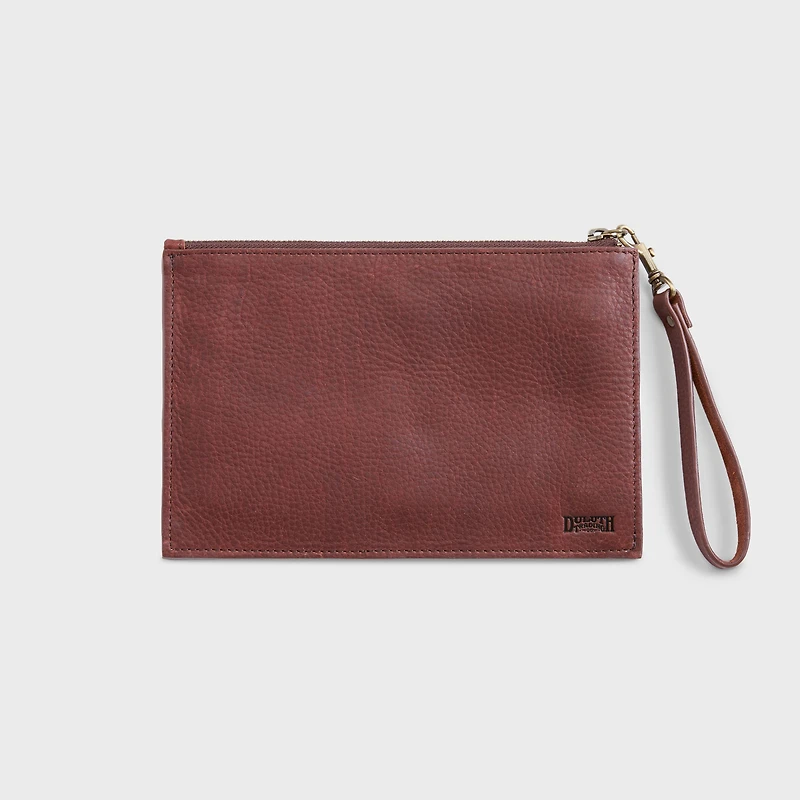 Women's Lifetime Leather Zip Pouch