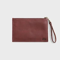 Women's Lifetime Leather Zip Pouch