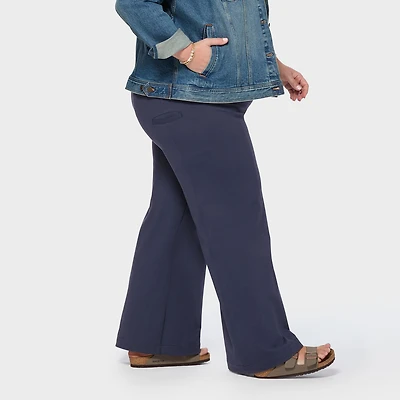 Women's Plus NoGA Go-To Hi-Rise Wide Leg Pants