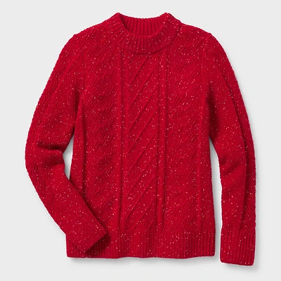 Women's Woolpaca Cable Sweater