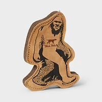 Tall Tails Big Foot Leather Dog Toy