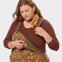 Women's Plus Heirloom Gardening Lined Bib Overalls