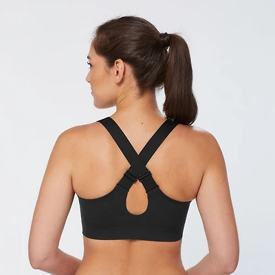 Women's High-Impact Bonded Zip-Front Bra