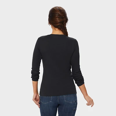 Women's Longtail T Long Sleeve Henley