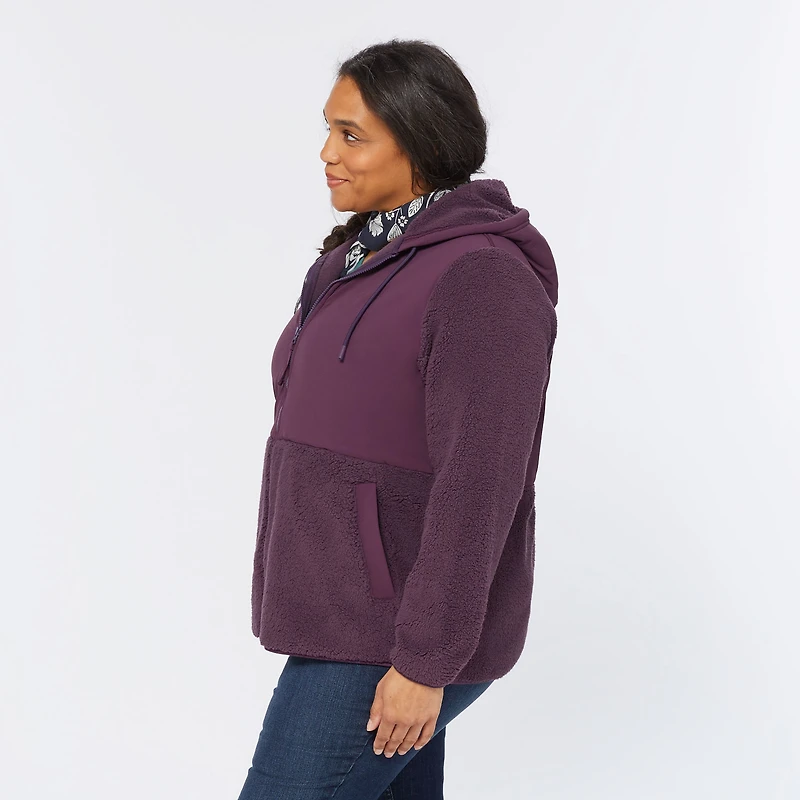 Women's Plus Softmore Fleece Full Zip
