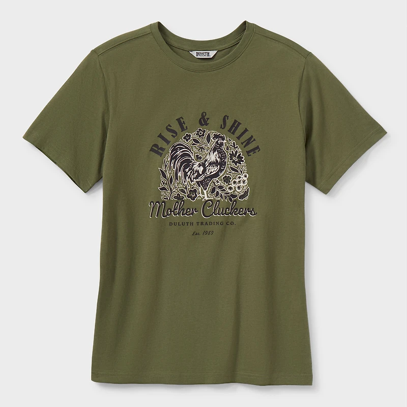 Women's Fan Gear Short Sleeve Crewneck Tee