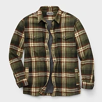 Men's Flapjack Fleece-lined Relaxed Fit Shirt Jac