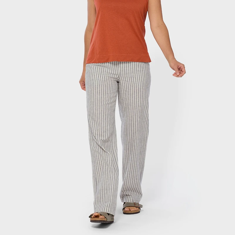 Women's Artisan Hemp Relaxed Leg Pull-On Pants