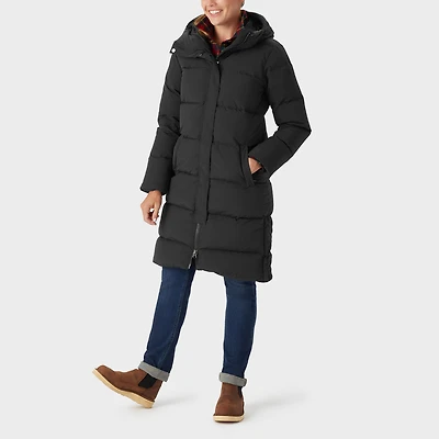Women's Ruffer Puffer Arctic Down Long Coat