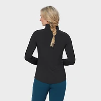 Women's Seawool Long Sleeve 1/4 Zip Mockneck
