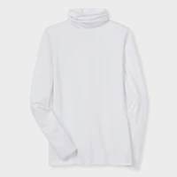 Women's Plus No-Yank Long Sleeve Turtleneck T-Shirt