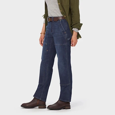 Women's Double Flex Denim Straight Leg Jeans