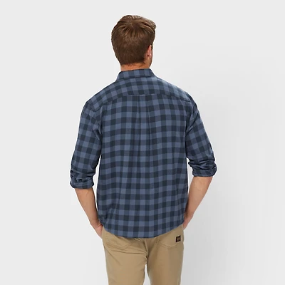 Men's Seawool Lightweight Flannel Long Sleeve Shirt