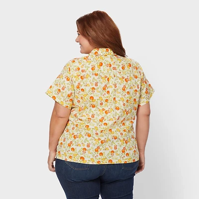 Women's Plus Artisan Hemp Camp Shirt