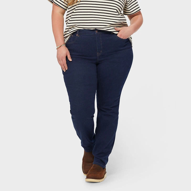 Women's Plus Asset Management  Mid-Rise Slim Leg Jeans