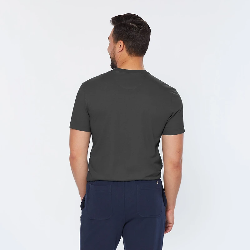 Men's Longtail T Slim Fit Short Sleeve T-Shirt