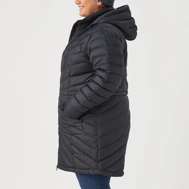 Women's Plus Cold Reliable Down Coat
