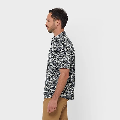 Men's AKHG Mountain Stream Standard Fit Short Sleeve Shirt