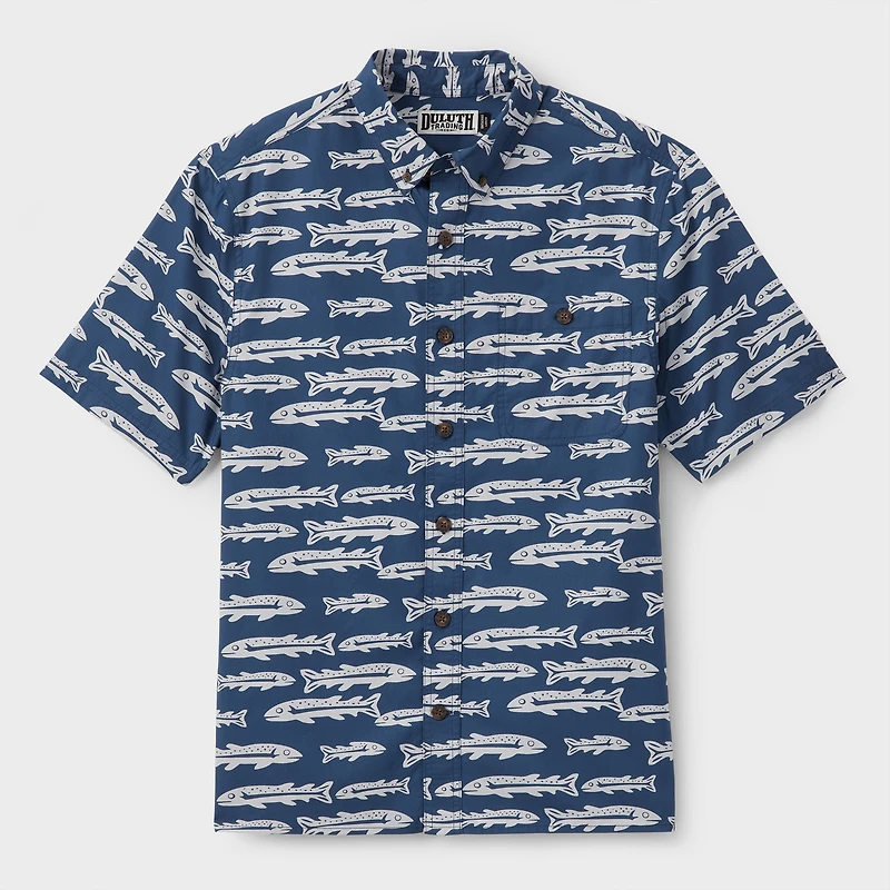 Men's BBQ Standard Fit Short Sleeve Shirt