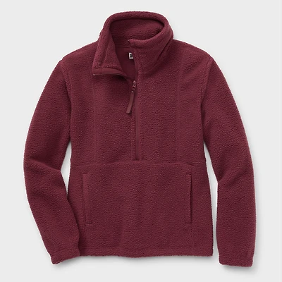 Women's Plus Pile Hi Fleece 1/4 Zip Mockneck