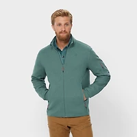 Men's AKHG Graveltec Standard Fit Full Zip Mock