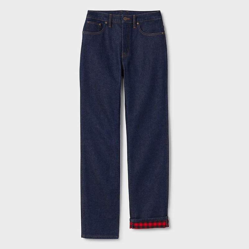 Women's Duluth Heritage Hi-Rise Lined Straight Leg Jeans