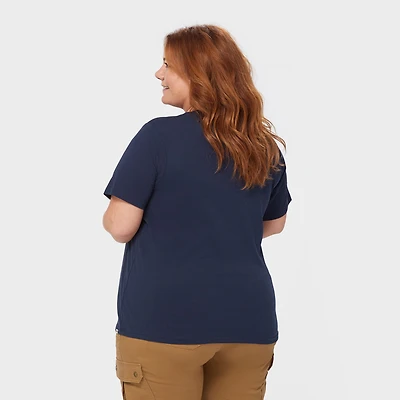 Women's Plus Fan Gear Short Sleeve Crewneck Tee