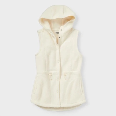 Women's Pile Hi Fleece Hooded Tunic Vest