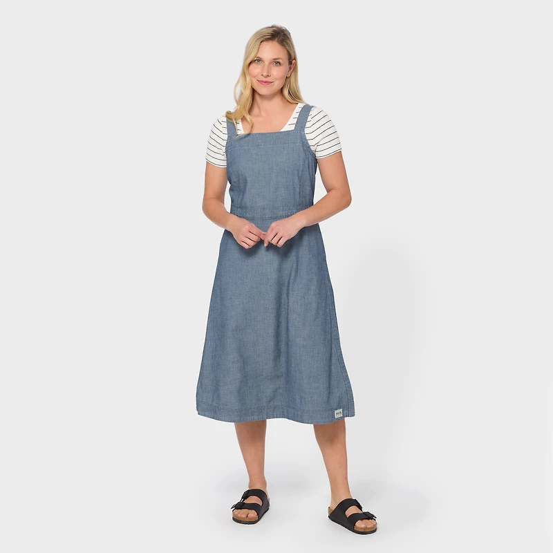 Women's Pick-a-Peck Gathering Apron Dress