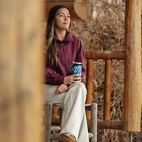 Women's AKHG After Sweat Funnelneck Half-Zip