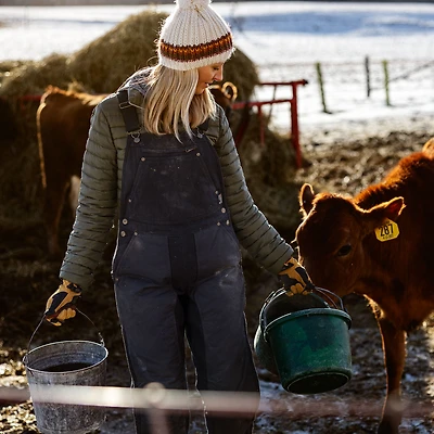 Women's Superior Fire Hose Insulated Bib Overalls