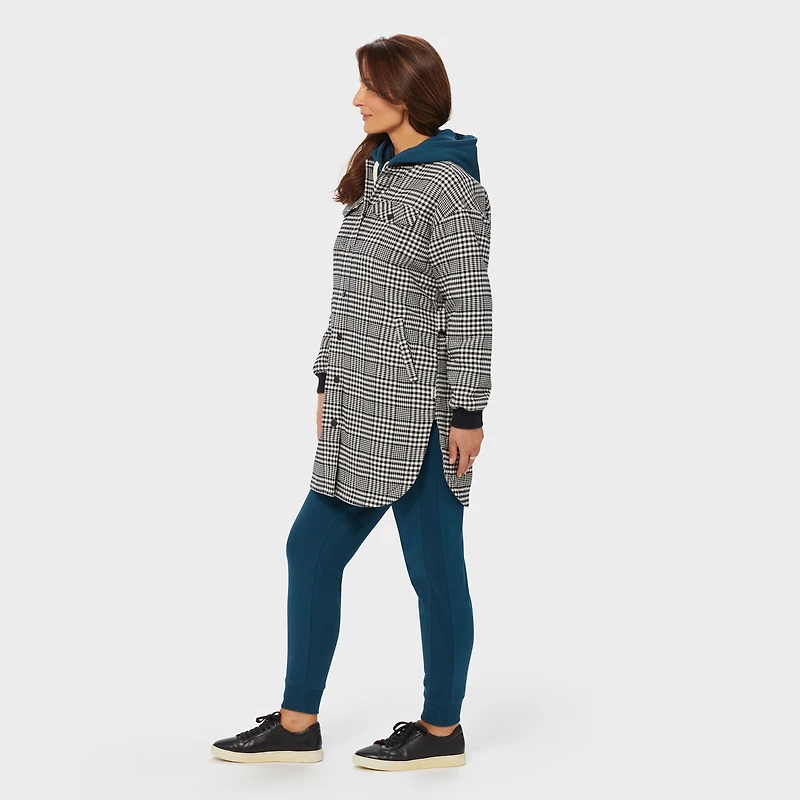 Women's Folklore Flannel Insulated Duster