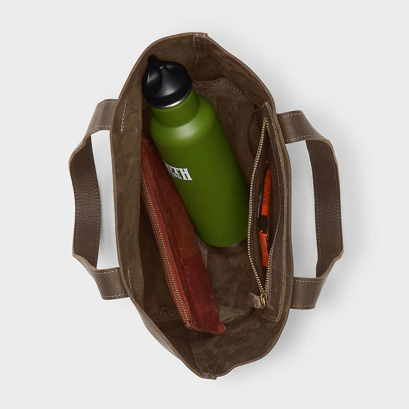 Lifetime Leather Simple Tote