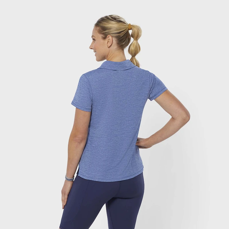 Women's AKHG Tun-Dry Short Sleeve Polo