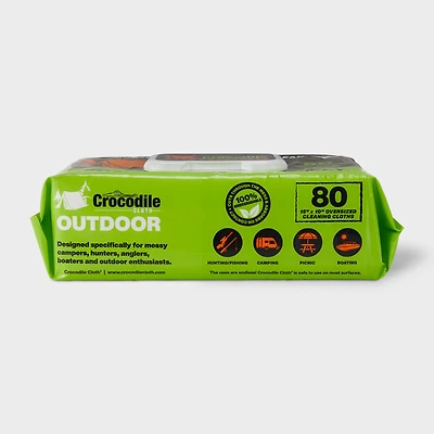Crocodile Cloth - 80 Pack